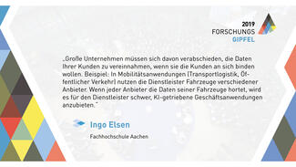 These zum Forschungsgipfel 2019