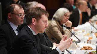 Parlamentarisches Frühstück mit dem Hightech-Forum am 9. März 2017 (Foto: David Ausserhofer)