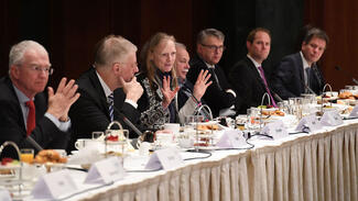 Parlamentarisches Frühstück mit dem Hightech-Forum am 9. März 2017 (Foto: David Ausserhofer)