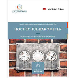 Hochschul-Barometer 2015 (Cover)