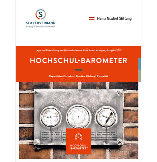 Hochschul-Barometer 2016 (Cover)