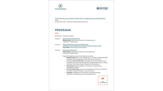 Programmübersicht zur Online-Konferenz "Hochschulbau und zukunftsorientierte Lernräume"