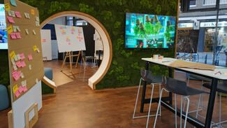 Workshop Service Design Thinking (Foto: Marlin Dürrschnabel/KIT)