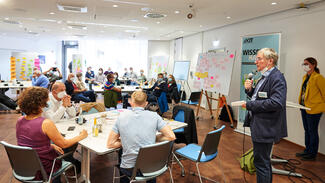 Bürgerdialog zur künstlichen Intelligenz (Foto: Amadeus Bramsiepe/KIT)