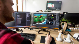 Game Studio (Foto: Eric Lichtenscheidt/Hochschule Bonn-Rhein-Sieg)