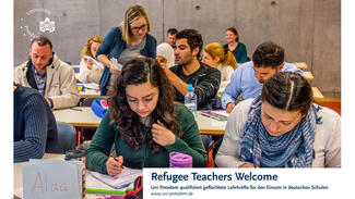 Hochschulperle divers im Mai 2016: Refugee Teachers Welcome