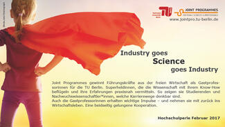 Hochschulperle Februar 2017: Joint Programmes for Female Scientists and Professionals