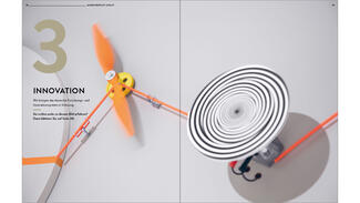 Beispielseiten aus dem Tätigkeitsbericht 2016/17