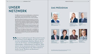 Beispielseiten aus dem Tätigkeitsbericht 2016/17