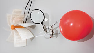 Installation "Wirkungen" von Frank Hülsbömer