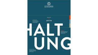 Stifterverband-Jahresbericht 2017/2018 (Cover)