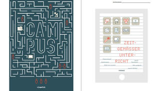 Beispielseiten aus dem Jahresbericht 2018/19