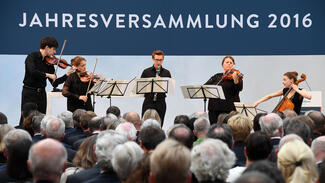 Jahresversammlung des Stifterverbandes 2016 - Festveranstaltung (Foto: David Ausserhofer)