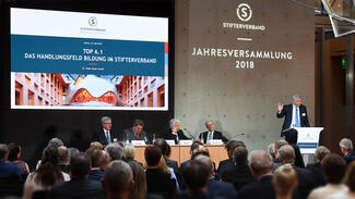 Jahresversammlung des Stifterverbandes 2018 (Foto: David Ausserhofer)
