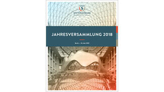 Programmheft zur Jahresversammlung 2018 (Cover)