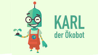 Karl der Ökobot (Logo)