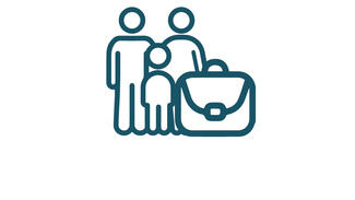 Vereinbarkeit von Familie und Beruf (Icon)