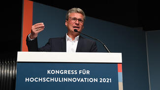 Kongress für Hochschulinnovation am 14. Juni 2021 (Foto: Andreas Gebert)