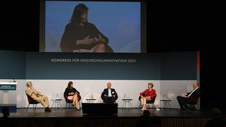 Kongress für Hochschulinnovation am 14. Juni 2021 (Foto: Andreas Gebert)