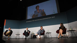 Kongress für Hochschulinnovation am 14. Juni 2021 (Foto: Andreas Gebert)