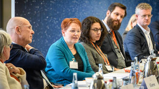 Veranstaltung "Wege aus der MINT-Fachkräftekrise" (Foto: Hannes von der Fecht)