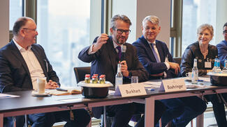 Round Table des Landeskuratoriums Hessen/Rheinland-Pfalz/Saarland am 21. März 2023 (Foto: Piotr Banczerowski)