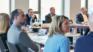 Round Table des Landeskuratoriums Hessen/Rheinland-Pfalz/Saarland am 21. März 2023 (Foto: Piotr Banczerowski)