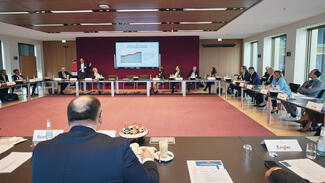 Round Table des Landeskuratoriums Hessen/Rheinland-Pfalz/Saarland am 21. März 2023 (Foto: Piotr Banczerowski)