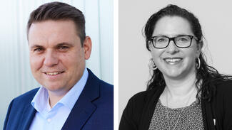 Frank Balle & Silke Weiß (Foto: INATECH/Patrick Seeger)