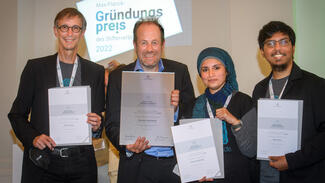 Max-Planck-Gründungspreis: Preisverleihung 2022 (Foto: David Ausserhofer)