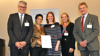 Best Performance Prize MINTernational: Preisträger der Universität des Saarlandes (Foto: Bettina Ausserhofer)