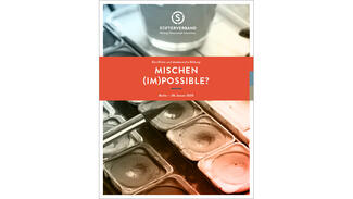Veranstaltung "Mischen (im)possible?" (Programmheft)