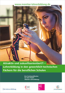 Monitor Lehrerbildung: Lehrerbildung in den gewerblich-technischen Fächern für die beruflichen Schulen (Cover)