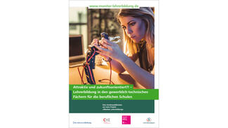 Monitor Lehrerbildung: Lehrerbildung in den gewerblich-technischen Fächern für die beruflichen Schulen (Cover)