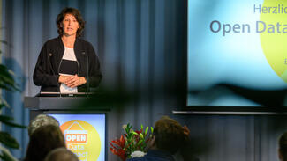 Verleihung des Open Data Impact Awards am 7. November 2022 (Foto: David Ausserhofer)