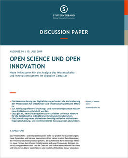 Open Science und Open Innovation (Cover)