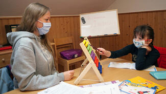 Lernraum der Kindertafel (Foto: Carolin George/Paul-Gerhardt-Gemeinde Lüneburg)