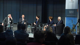 Quadriga Debatte am 4. April 2017 (Foto: Peter Himsel)