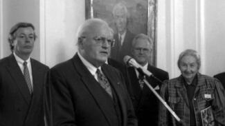 Empfang bei Bundespräsident Roman Herzog (1997) (Foto: David Ausserhofer)