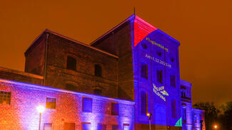 Illumination zum Tag der Bildung 2021 in Essen