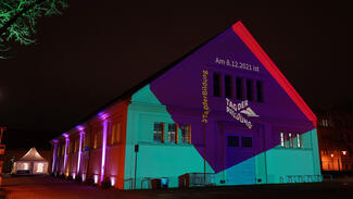 Illumination zum Tag der Bildung 2021 in Potsdam