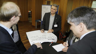 Transfer-Audit: Netzwerktreffen am 3. Dezember 2018 (Foto: Uwe Dettmar)