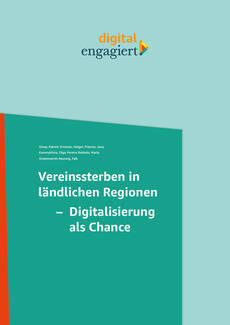 Studie "Vereinssterben in ländlichen Regionen" (Cover)