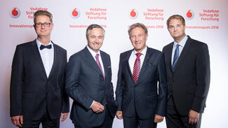 Vodafone Innovationspreis 2016: Preisverleihung (Foto: Vodafone Stiftung für Forschung)