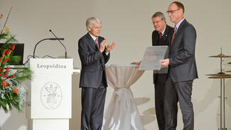 Weizsäcker-Preisverleihung 2018 an Jens Claus Brüning (Foto: Markus Scholz/Leopoldina)