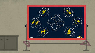 Projekt "Institut für Inklusive Bildung" (Illustration: Jens Bonnke)