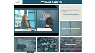 Wirkung hoch 100: Erster Werkraum (Screenshot)