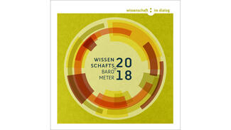 Wissenschaftsbarometer 2018 (Cover)