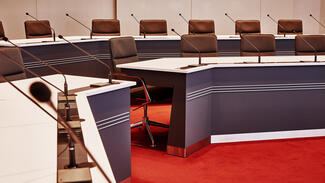 Konferenzraum K1/K2 im Wissenschaftszentrum Bonn (Foto: Akim Photography)