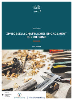 ZiviZ-Survey: Zivilgesellschaftliches Engagement für Bildung (Cover)